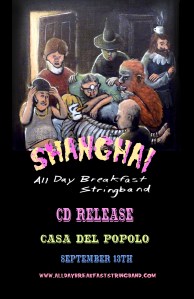 Shanghai cd release poster